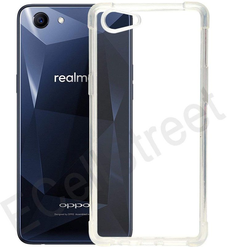 CELLCAMPUS Back Cover for OPPO Realme 1  (Transparent, Grip Case, Pack of: 1)