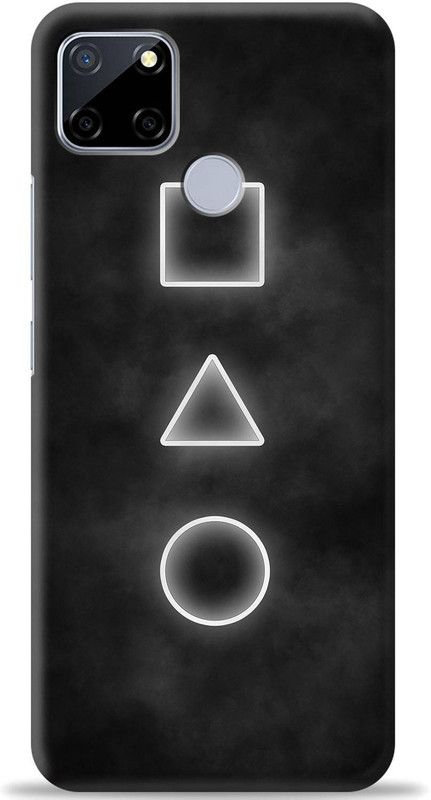 Crafter Back Cover for Realme C25  (Black, Shock Proof, Pack of: 1)