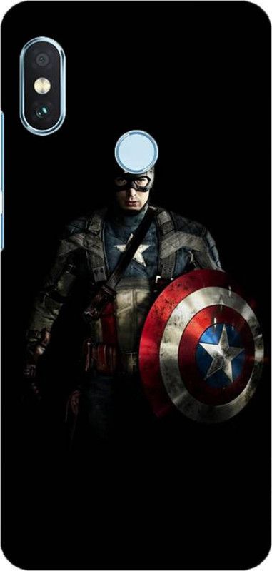 NDCOM Back Cover for Redmi Y2 Avengers End Game Captain America Printed  (Multicolor, Hard Case, Pack of: 1)