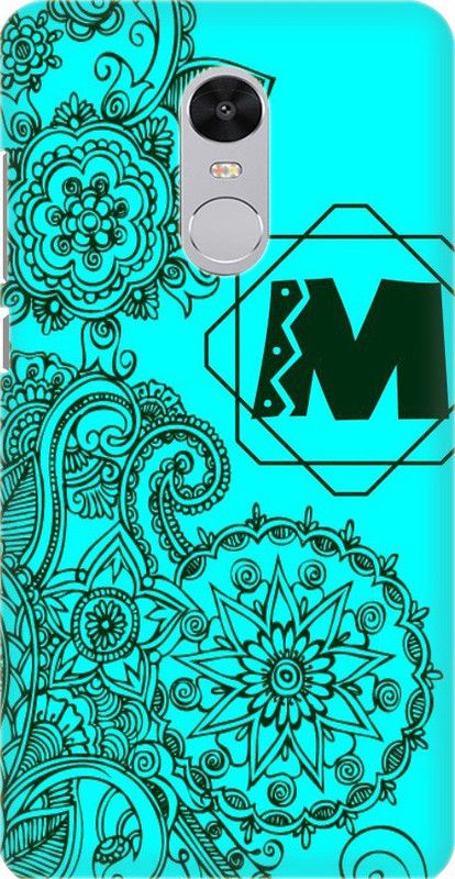 Coberta Case Back Cover for Mi Redmi Note 4 Name Alphabet M Design Back Case For Rd Note 4 By Coberta  (Multicolor, Pack of: 1)