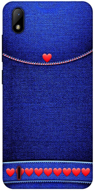 REALKING Back Cover for Lava Z41  (Multicolor, Grip Case, Silicon)