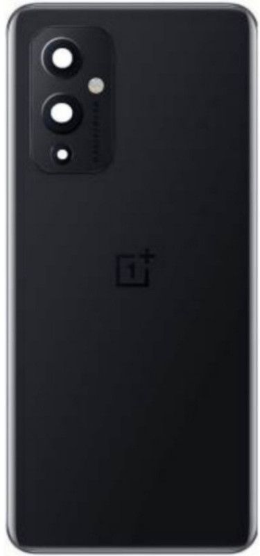 TrofT OnePlus OnePlus 9(Glass)With Camera Lens Back Panel  (Astral Black)
