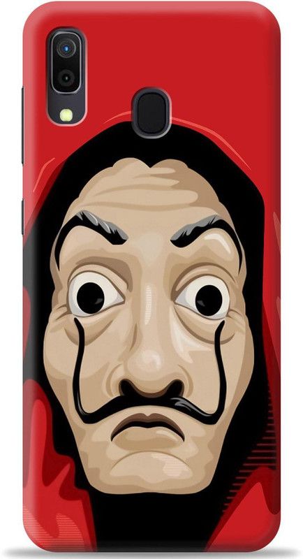 Crafter Back Cover for Samsung Galaxy A30  (Red, Shock Proof, Pack of: 1)