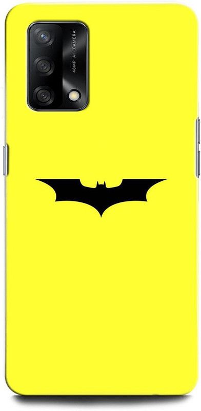 ORBIQE Back Cover for OPPO F19 CPH2219 BATMAN, DARK KNIGHT, SUPERHERO, DC COMIC, BATMAN LOGO,  (Multicolor, Hard Case)