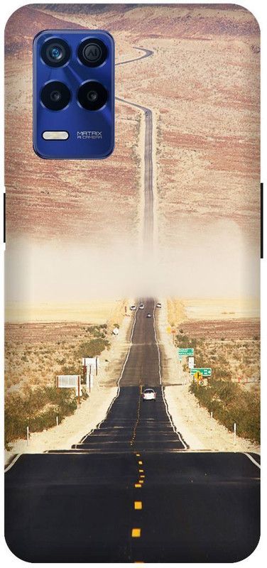 Bluvver Back Cover for Realme 8s 5G , RMX3381, Printed Nature Road Back Cover  (Multicolor, Hard Case, Pack of: 1)