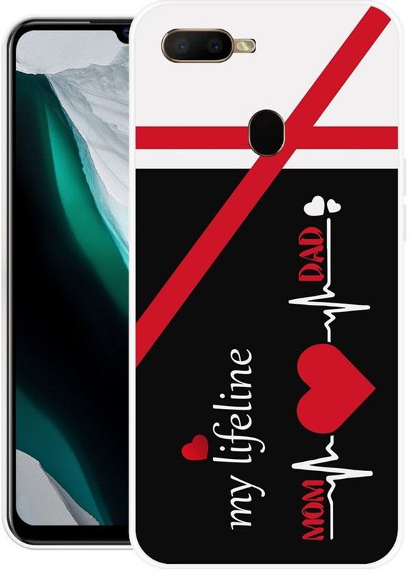 BLUEZAP Back Cover for Oppo A5s  (Multicolor, Grip Case, Silicon, Pack of: 1)