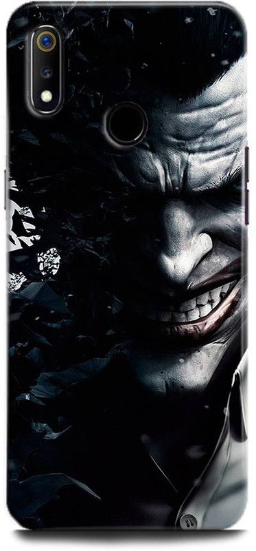 Afterglow Back Cover for Realme 3 Pro JOKER, BATMAN, JOKER, DARK KNIGHT, WHY SO SERIOUS  (Multicolor, Shock Proof, Pack of: 1)