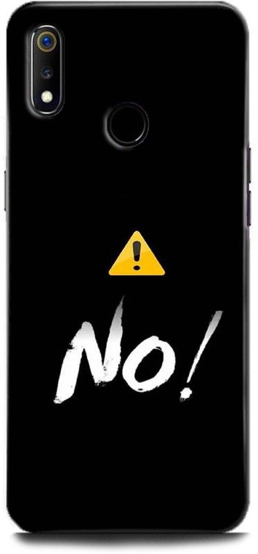 Afterglow Back Cover for Realme 3i NO, PHONE, LOCK  (Multicolor, Shock Proof, Pack of: 1)