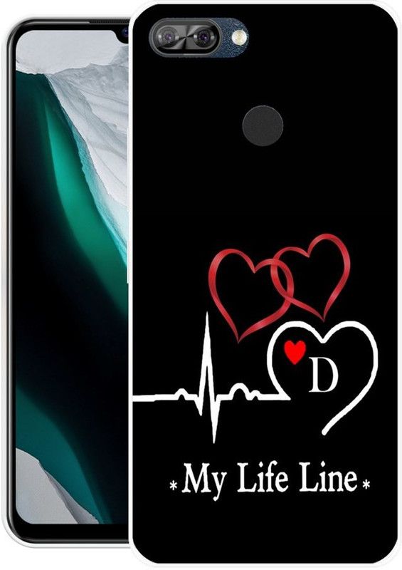 NEVYZAP Back Cover for Itel A46  (Black, Grip Case, Silicon, Pack of: 1)