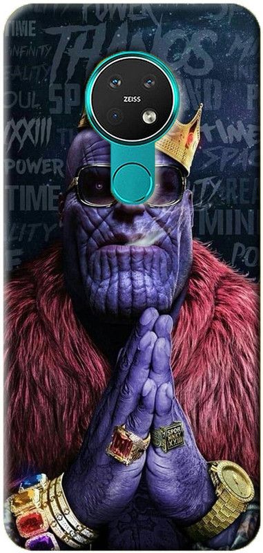 NDCOM Back Cover for Nokia 7.2 Avengers End Game Thanos Printed  (Multicolor, Hard Case, Pack of: 1)