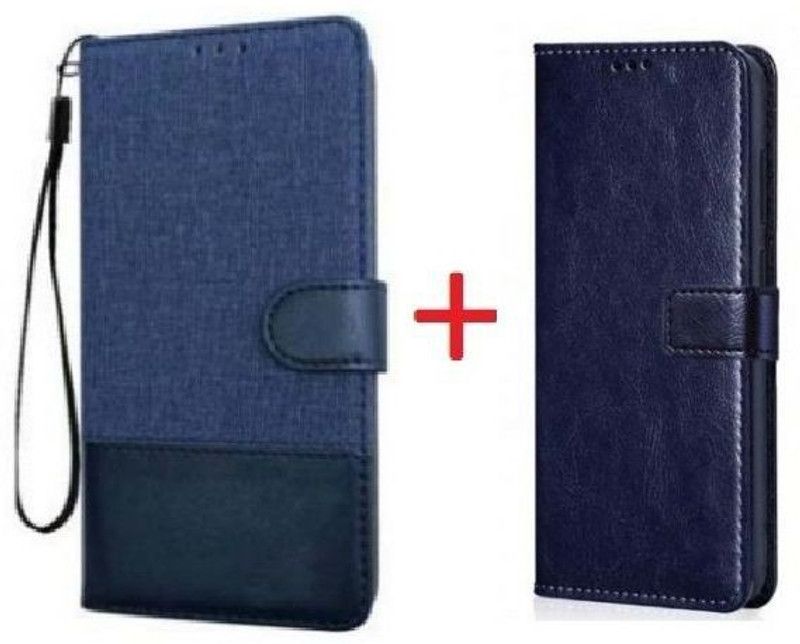 RidivishN Back Cover for Samsung Galaxy F12, Samsung Galaxy M12, Samsung Galaxy A12  (Blue, Blue, Magnetic Case, Pack of: 2)
