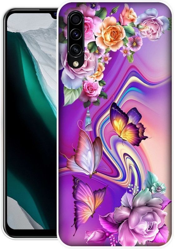 PINKZAP Back Cover for Samsung Galaxy A50, Samsung Galaxy A50s, Samsung Galaxy A30s  (Purple, Grip Case, Silicon)