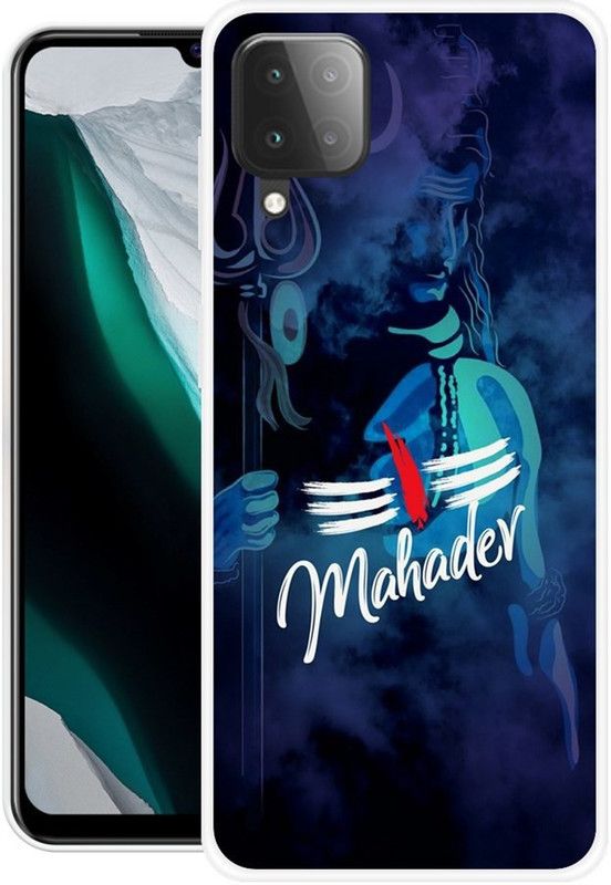 NEVYZAP Back Cover for Samsung Galaxy M32  (Blue, Grip Case, Silicon, Pack of: 1)