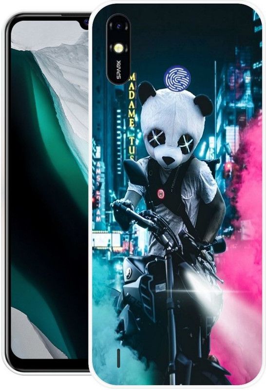 BLUEBUG Back Cover for Tecno Spark Go Plus  (Multicolor, Grip Case, Silicon)