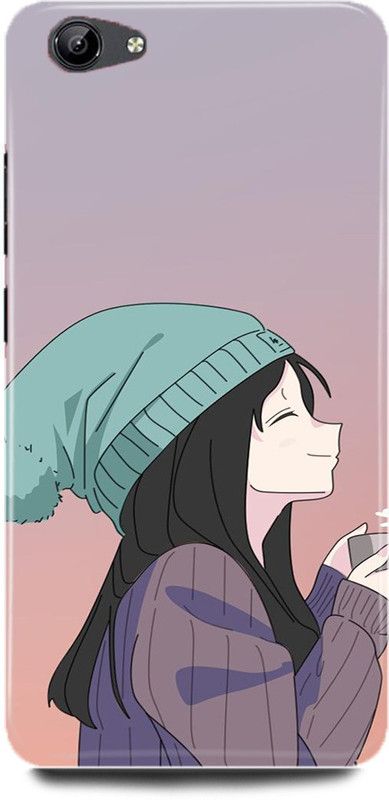 DIKRO Back Cover for vivo Y66, 1609, GIRL, CUTE, GIRL, LOVELY, GIRL, LOVE, ANIME  (Multicolor, Hard Case, Pack of: 1)