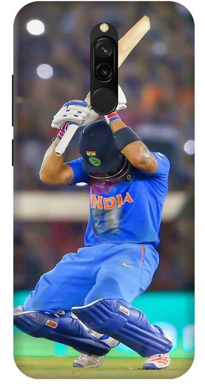 Zaplab Back Cover for Redmi 8/MZB9123IN Virat kohli Printed Back Cover  (Multicolor, Waterproof, Pack of: 1)