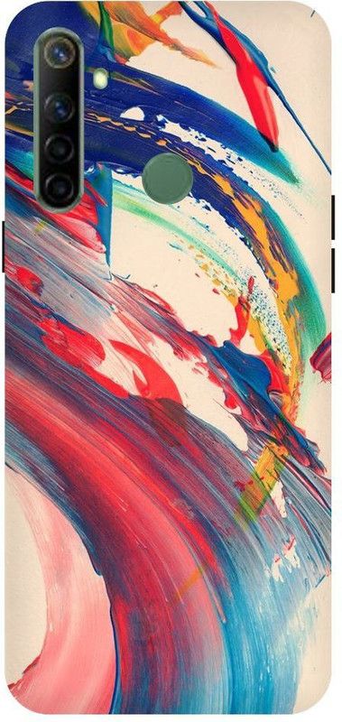 URCHIN Back Cover for Realme5 Colourfull, abstract, design, simple, paint  (Multicolor, Shock Proof, Pack of: 1)