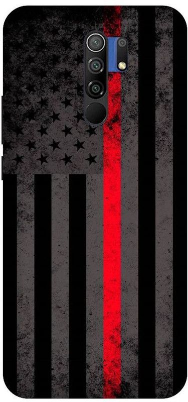 URCHIN Back Cover for Poco M2 America Flag, American Flag, America  (Multicolor, Shock Proof, Pack of: 1)