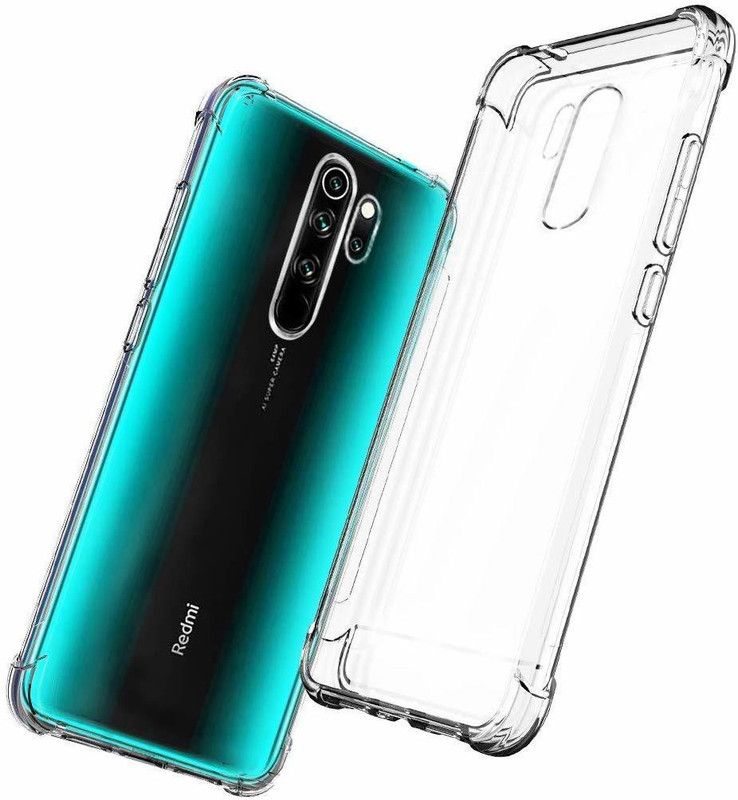 Caseline Back Cover for Redmi Note 8 Pro  (Transparent, Grip Case, Pack of: 1)