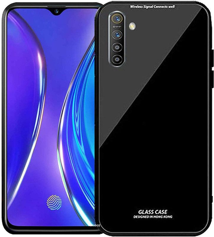 Shiwin Back Cover for Realme XT  (Black, Pack of: 1)