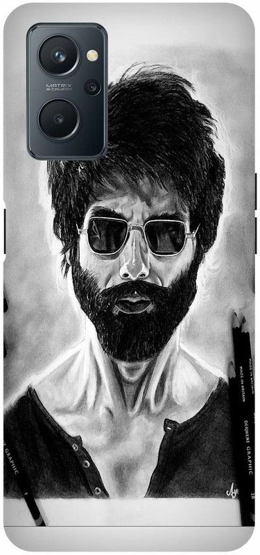 COVERJET Back Cover for OPPO K10- CPH2373-SHAHID- KAPOOR- KABIR- SINGH- HERO  (White, Hard Case, Pack of: 1)