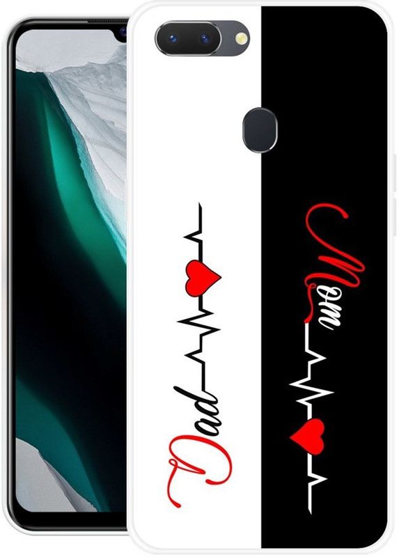 PINKZAP Back Cover for Realme 2, Oppo A5  (Multicolor, Grip Case, Silicon, Pack of: 1)