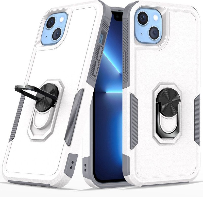HEAVY DUTY Back Cover for Apple iPhone 14+ / iPhone 14 PLUS  (White, Shock Proof, Pack of: 1)