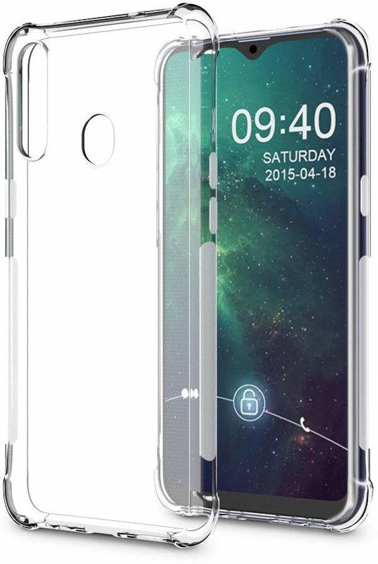 Spectacular ace Back Cover for Samsung Galaxy A20S  (Transparent, Dual Protection, Silicon, Pack of: 1)