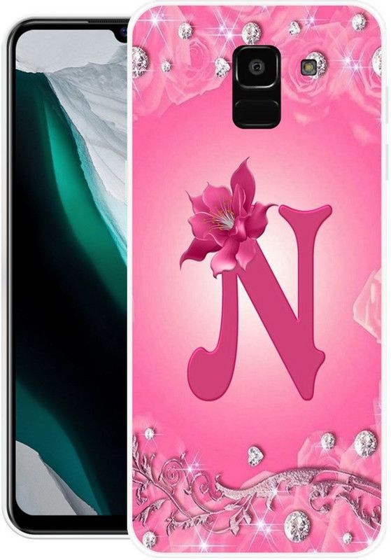 BLUEBUG Back Cover for Samsung Galaxy J6, Samsung Galaxy On6  (Pink, Grip Case, Silicon, Pack of: 1)