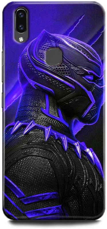 FIKORA Back Cover for Vivo Y91/1811 BLACK PANTHER PRINTED  (Multicolor, Hard Case, Pack of: 1)