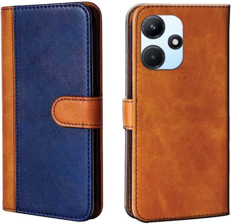 ina Back Cover for Infinix Hot 30i  (Blue, Grip Case, Pack of: 1)