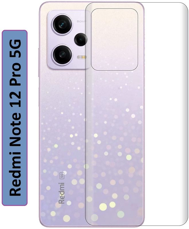 SNMART Back Screen Guard for REDMI Note 12 Pro 5G  (Pack of 1)