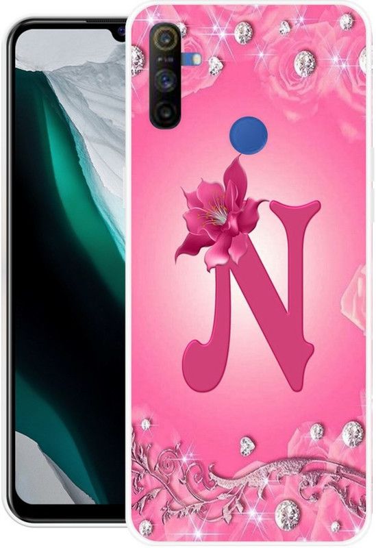 BLUEZAP Back Cover for Realme Narzo 20A  (Pink, Grip Case, Silicon, Pack of: 1)