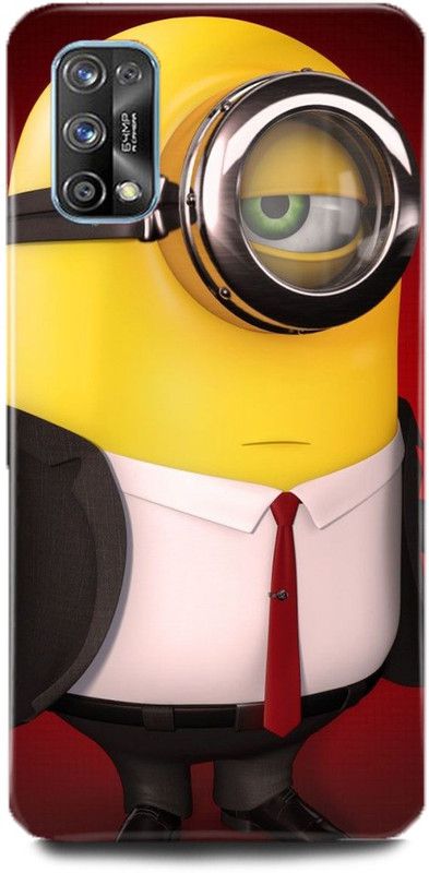 MP ARIES MOBILE COVER Back Cover for realme X7 Pro 5G, Minions Cartoon Cartoons Emoji funny Funny emoji Funny minions comic  (Multicolor, Hard Case, Pack of: 1)