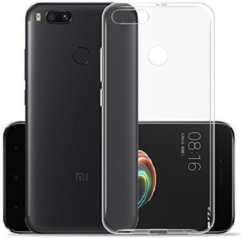Velfo Back Cover for Mi A1  (Transparent, Pack of: 1)
