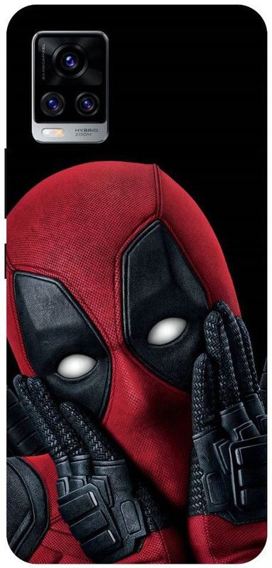 URCHIN Back Cover for Vivo V20 Deadpool, Deadpool wallpaper, Deadpool funny, Movie, Comics, superhero  (Multicolor, Shock Proof)