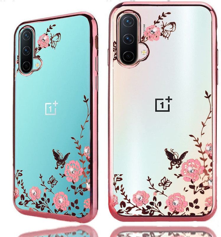 KC Back Cover for Oneplus Nord CE 5G  (Pink, Shock Proof, Silicon, Pack of: 1)