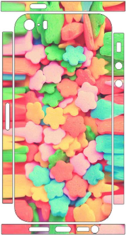 Snooky Apple iPhone 5S Mobile Skin  (Multicolor)