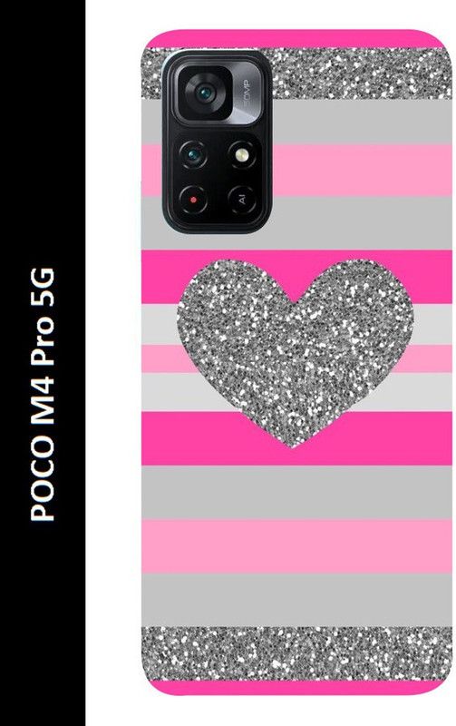 SillyStore Back Cover for POCO M4 Pro 5G  (Multicolor, Grip Case, Silicon, Pack of: 1)