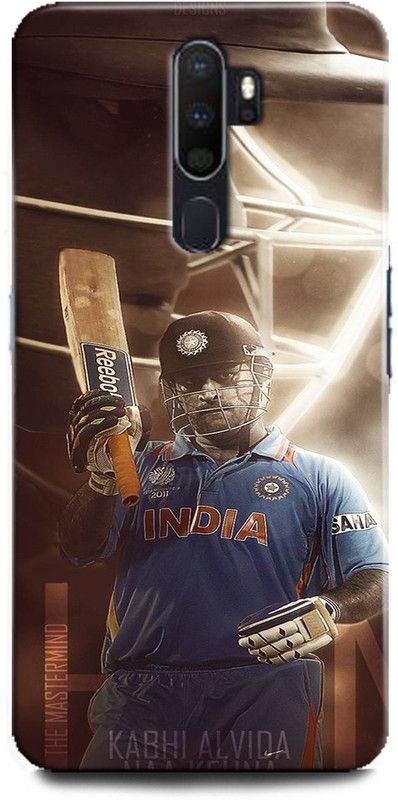 Afterglow Back Cover for OPPO A9 2020 DHONI, MS DHONI, MHAI, MSD, SPORTS, CRICKET, MSD 7  (Multicolor, Shock Proof, Pack of: 1)