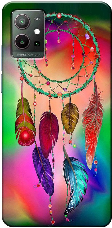 YorKtoLene Back Cover for Vivo Y75 5G 2816  (Multicolor, Matte Finish, Silicon, Pack of: 1)