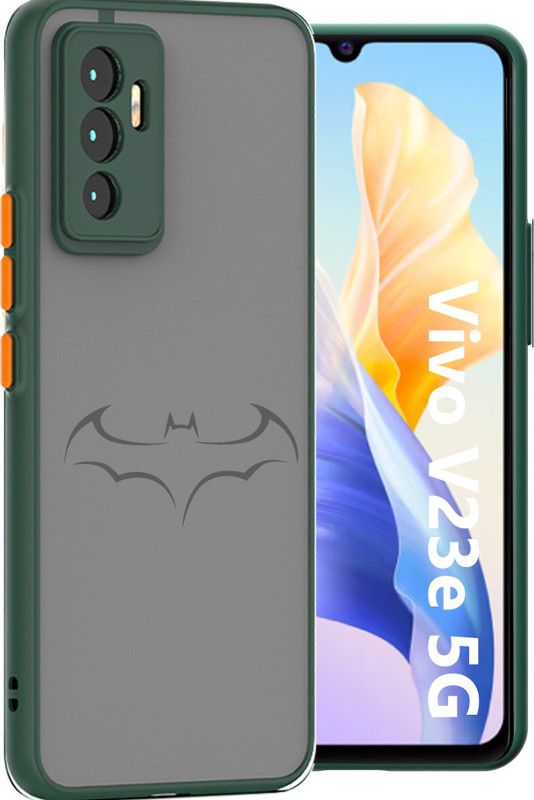 ASMANTIC Back Cover for VIVO V23e 5G  (Multicolor, Matte Finish, Pack of: 1)