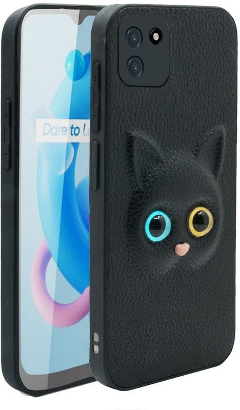 Fastship Back Cover for Realme RMX2185 / Realme C11 -2020 model  (Black, Grip Case)