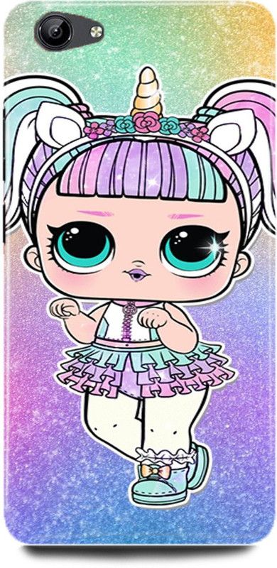 DIKRO Back Cover for vivo Y53, 1606, UNICORN, LOL, DOLL, TEDDY  (Multicolor, Hard Case, Pack of: 1)