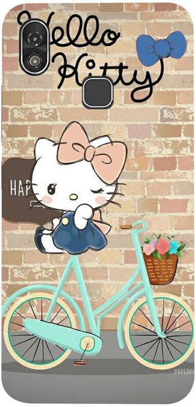 Skyhawk Back Cover for Ivoomi Z1 Hello kitty  (Multicolor, Waterproof, Silicon, Pack of: 1)