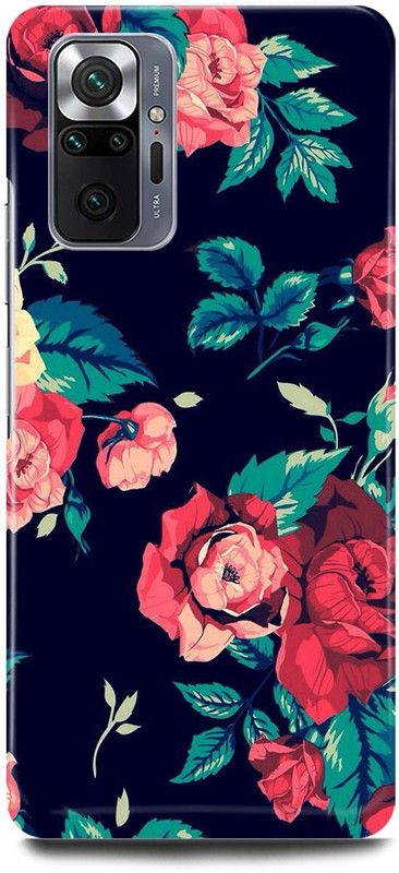 MRBE Back Cover for REDMI Note 10 Pro, ROSE FLOWERS BACK COVER  (Multicolor, Hard Case, Pack of: 1)