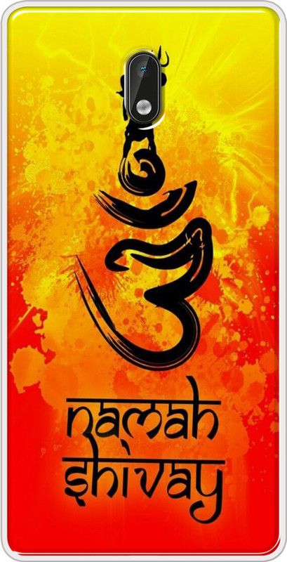 Hansviprint Back Cover for Nokia 3  (Yellow, Orange, Grip Case, Silicon, Pack of: 1)