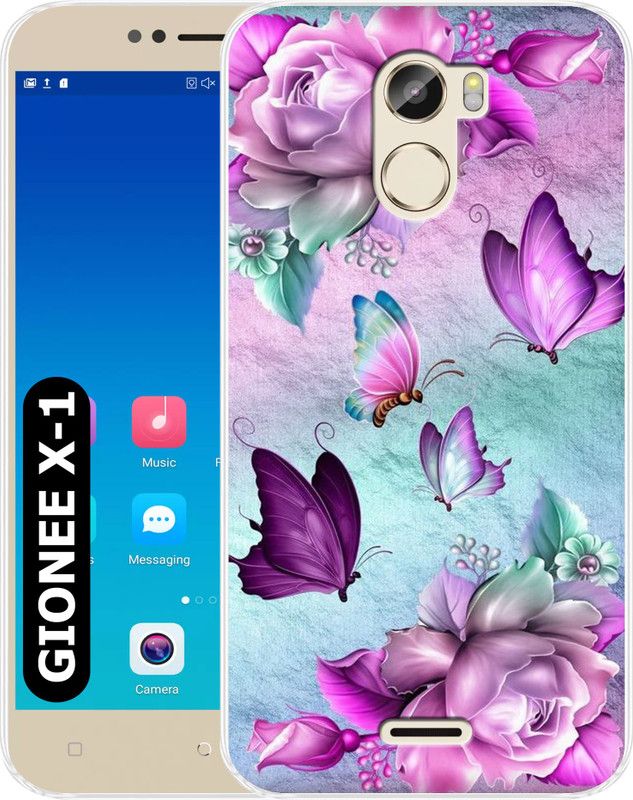 Cooltrend Back Cover for Gionee X1  (Multicolor, Flexible, Silicon, Pack of: 1)