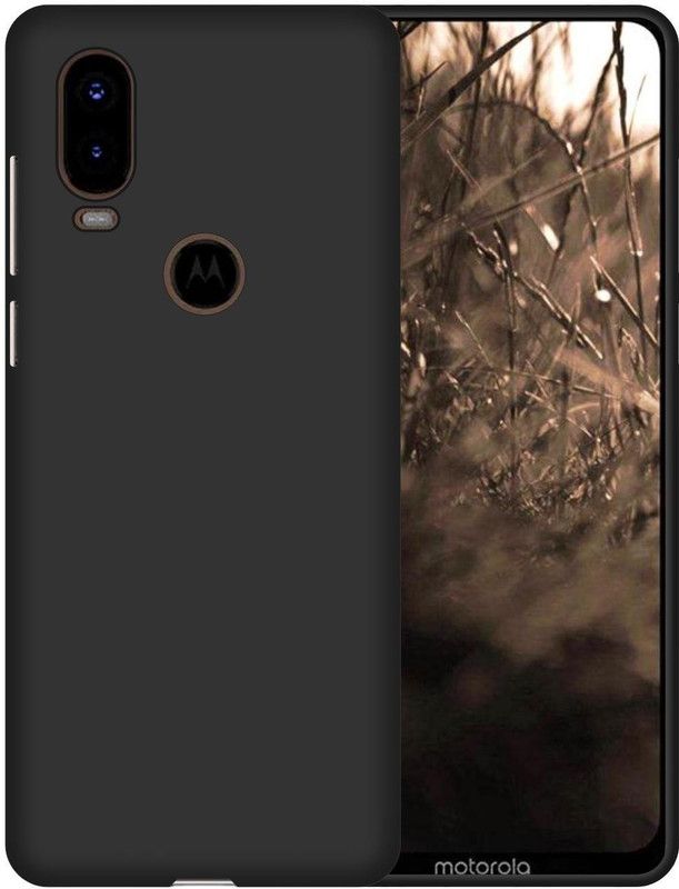 CASE CREATION Back Cover for Motorola P40 Soft Fabric Case Hybrid Protective Mobile Cover  (Black, Grip Case, Pack of: 1)