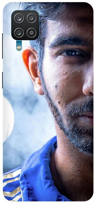 THE NARAYANA COLLECTIONS Back Cover for SAMSUNG GALAXY F12-JASPRIT,BUMRAH,INDIAN,BOLLER  (Multicolor, Hard Case, Pack of: 1)